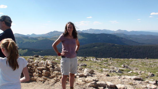 Auf dem Alpine Ridge Trail