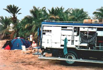 Campingplatz bei Sebha