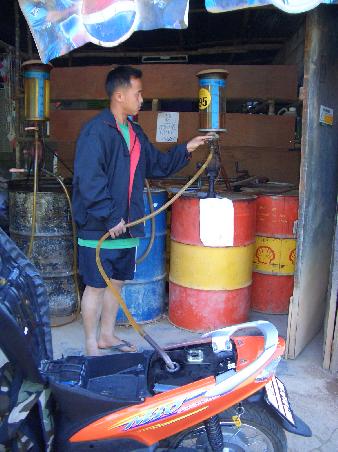 tanken in Thailand! Bitte vollmachen