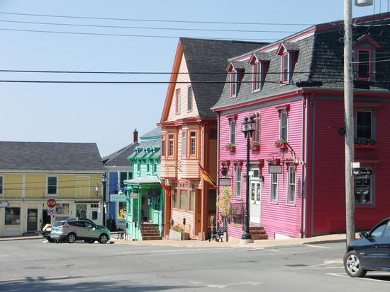 Das hübsche Lunenburg!
Endlich mal so etwas wie ein richtiger Ort!