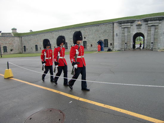 Wachablösung an der Zitadelle von Quebec!