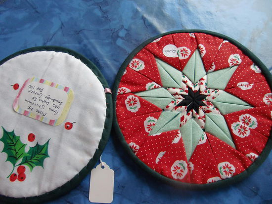 Habe noch als Souvenir ein paar Quilt-Topflappen erstanden!