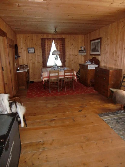 Die Befehlshaber wohnten schon sehr komfortabel!