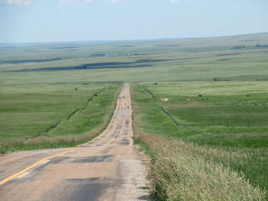 Der lange Weg zurück in die Prärie nach Head-Smashed-In!
