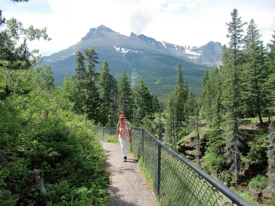 Spaziergang zum Red Rock Canyon. Total abgesicherter Wanderweg!