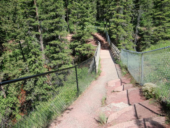 Dann war der Weg plötzlich zu Ende nach wenigen hundert Metern!