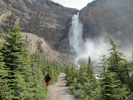 Takakkaw Falls 254m hoch