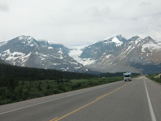 Unterwegs auf dem Icefield Parkway