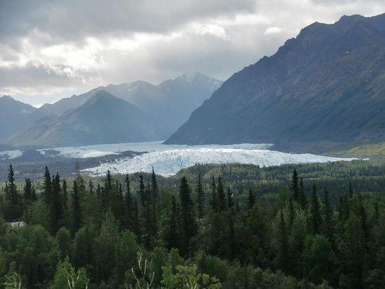 Der Matanuska Gletscher