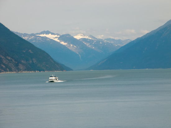 Von einem Inlet in den nächsten führt die Schiffsroute nach Skagway