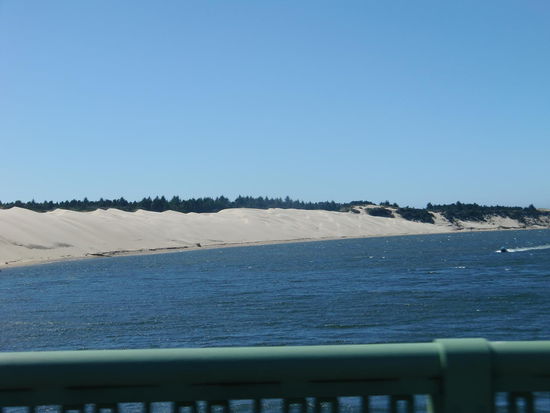 Letzte Dünen bei Reedsport