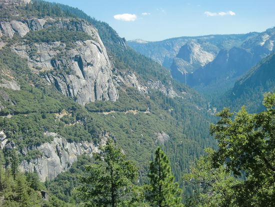 Weiterfahrt in Richtung Tioga Pass