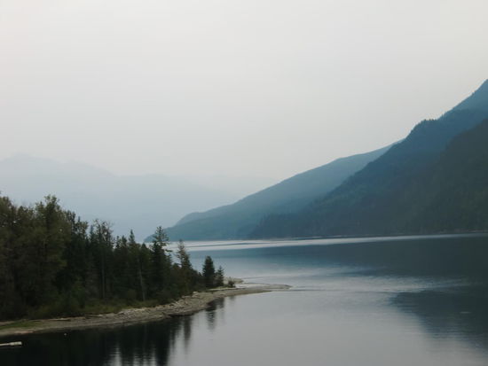Auch der verregnete Himmel sah ganz romantisch aus!