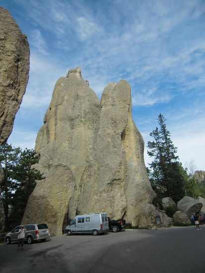 Der Needles Hwy. (Nadeln!) war wirklich ein Genuss da er durch die imposante Felsenwelt führte!