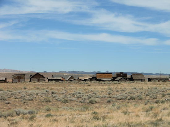 In Cody gibt es auch eine kleine Geisterstadt wie in Bodie