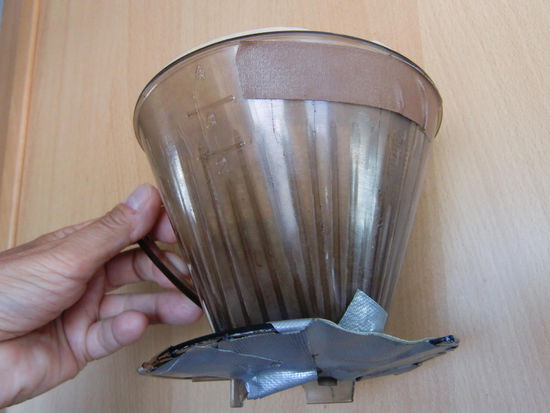 Kaffeepause!
Ob der Filter noch die restlichen 5 Wochen durchhält!?