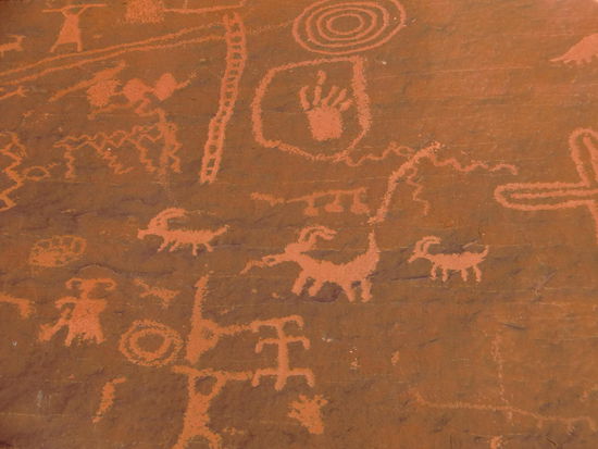 Die Felszeichnungen der indianischen Ureinwohner