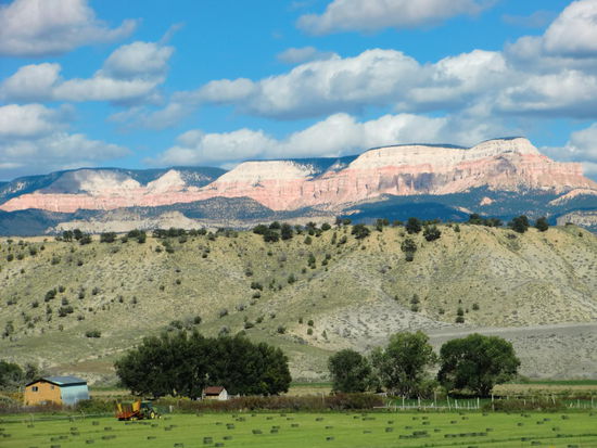 Der Name ist Programm: Pink Mountain
Auf dem Hwy. 12  nach Torrey