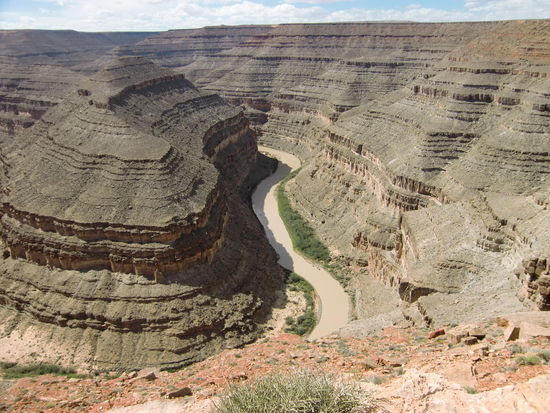 Der Blick ist umwerfend!!!
Leider wehte hier schon nachmittags ein starker Wind!