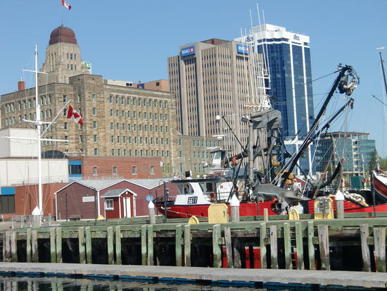 Halifax gibt nicht allzu viel her. Aber das Wetter war phantastisch!