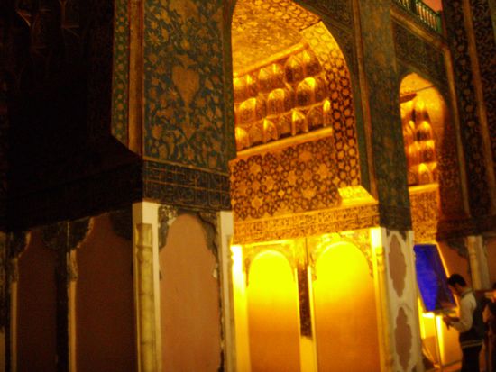 Ardabil - Grabmal des Sheikhs Safi ad Din Ardabili - Eingangsportal
31. März 2013.