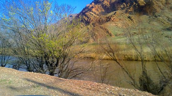 Das wunderschöne Aras Flusstal bei Jolfa.