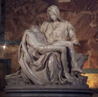 die Pièta von Michelangelo