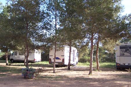 Parkplatz Leptis Magna