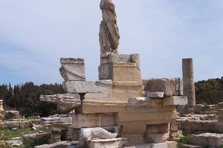 Cyrene, eine ziemlich kopflose Dame