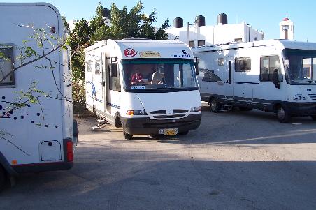 unser Stellplatz in Sidi Barani