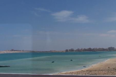 der wunderschöne Strand von Marsa Matruh