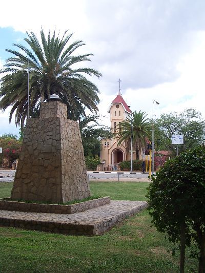 Barbara Kirche in Tsumeb in Namibia