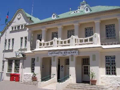 der Bahnhof von Windhoek