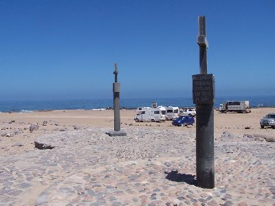 das Cao Kreuz am Cape Cross