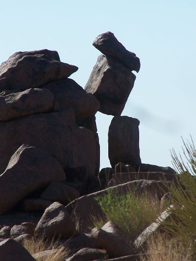 Giant's Playground, hier hat der Riese mit Baukloetzen gespielt
