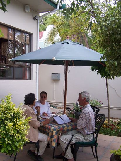 Mittagessen in Clanwilliam