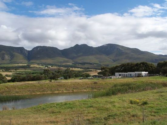 das fruchtbare Land in Afrika in Klein Karoo