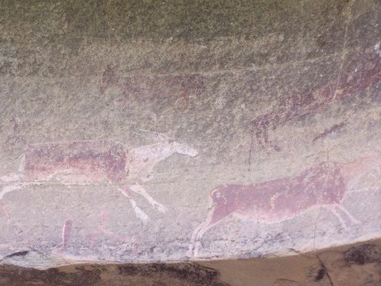 Rockart der San