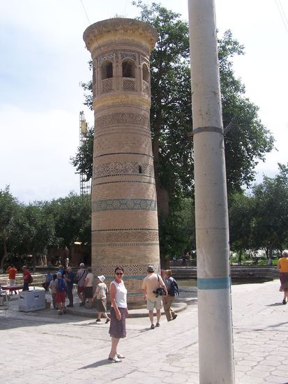 Buchara - wieder ein Minarett