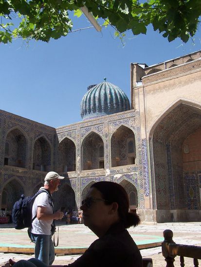 die Medrese von innen