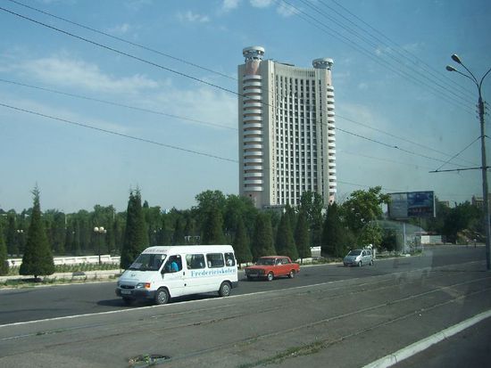 in den Strassen von Taschkent
