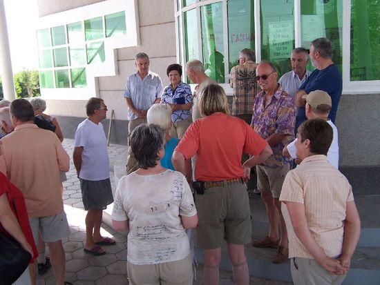 wir verabschieden Larissa