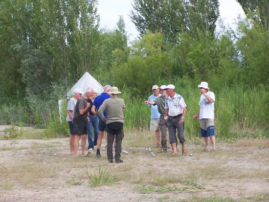 die Boule-Mannschaft