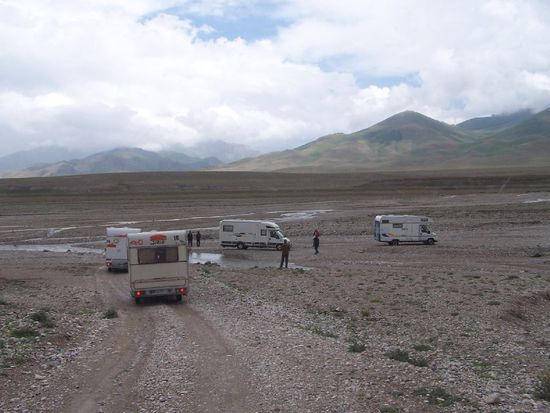 die Furt nach Tash Rabat