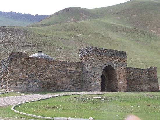 der Khan Palast - Karawanserei schon zur Zeit der Seidenstrasse erbaut