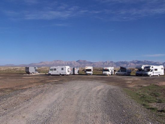 unsere letzte Nacht in Kirgistan