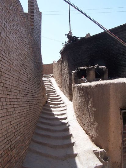 die Altstadt von Kashgar