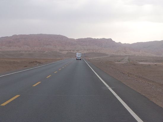 auf der Fahrt nach Aksu