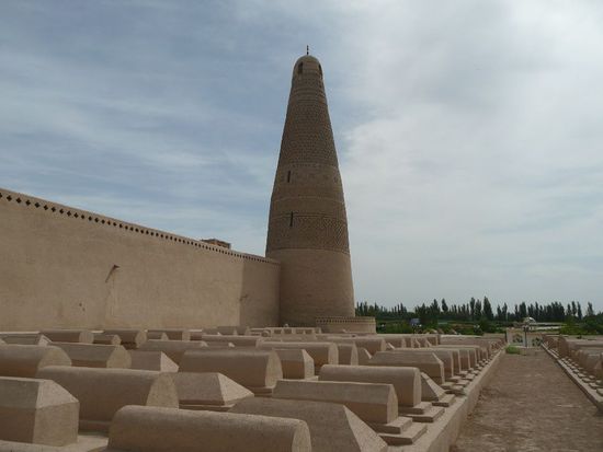 der Friedhof bei der Moschee