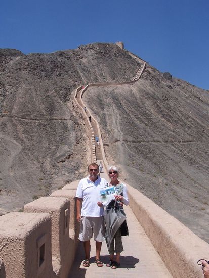 auch Cord und Ilona waren auf der Mauer - sogar mit Zertifikat